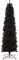 Slim Pencil Green Christmas Tree - Artificial Linden Spruce with Premium PVC Needles - Sturdy Metal Stand Included - Ideal for Compact Spaces - Effortless Assembly and Elegant Holiday Décor